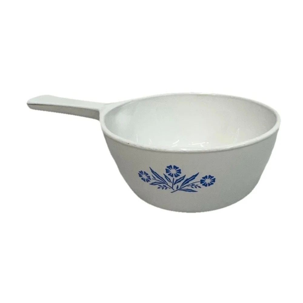 Corning Ware Saucepan‎ Cornflower P82B Vintage 1970 Range Oven Microwave Safe
